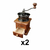 Moedor De Café Manual Gourmet Clássico C/ Regulagem De Moagem - loja online