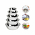 Conjunto Kit 5 Bowls Inox Tigelas Panela Saladeira Multiuso Inox Cozinha Saladas