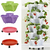 Vaso de plantas de Três Pétalas 1pc