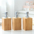 Dispenser de Sabão e Loção de Bambu 1 pcs