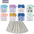 Fraldas Reutilizáveis de Pano Impermeáveis com Inserções de Microfibra (8pcs)