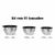 Conjunto de Bowls Tigelas de Inox Electrolux com Tampa Plástica - comprar online