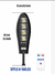 Ilumine Seu Espaço Exterior com Eficiência Energética 42 LED 84 LED 126 LED 168 LED - loja online