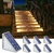 Led Solar Ecológico triangular para degraus de escadaria 2 pcs 6 pcs