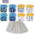 Imagem do Fraldas Reutilizáveis de Pano Impermeáveis com Inserções de Microfibra (8pcs)