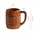 Imagem do Caneca de Madeira em Forma de Barril