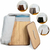 Cesto de Roupa Suja Bambu Com Tampa e Alças 50 Litros Grande Organizador Multiuso - comprar online