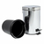 Kit Lixeira 3 litros Inox + Escova Sanitária Inox para Banheiro - eKoloja - Seja a mudança que o planeta precisa