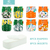 Fraldas Reutilizáveis Ecológicas Laváveis, Ajustáveis (8pcs) + 8 Absorventes (3-15kg) - eKoloja - Seja a mudança que o planeta precisa