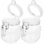 Potes de Vidro Hermeticos para Mel Conjunto de 2 pcs