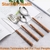 Conjunto de Talheres em Aço Inoxidável 6 pcs 12 pcs 16 pcs 20 pcs 24 pcs 30 pcs - comprar online