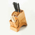 Suporte de Bambu para Facas de Cozinha na internet