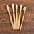 Escova de Dentes de Bambu com 10.000 Cerdas Ultramacias – Kit com 10 Unidades na internet