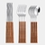 Imagem do Conjunto de Talheres em Aço Inoxidável 6 pcs 12 pcs 16 pcs 20 pcs 24 pcs 30 pcs