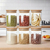 Kit 6 Potes de Vidro Herméticos com Tampa de Bambu – Organização e Sustentabilidade na Sua Cozinha