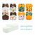 Fraldas Reutilizáveis Ecológicas Laváveis, Ajustáveis (8pcs) + 8 Absorventes (3-15kg) - loja online