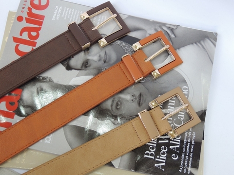 Cinto fivela quadrada - comprar online