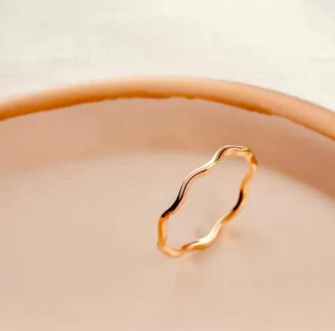 Falange Wave - Banhado Ouro 18k - Antialérgico - comprar online