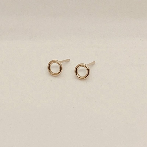 Brinco Circ1 - Banhado Ouro 18k - Antialérgico