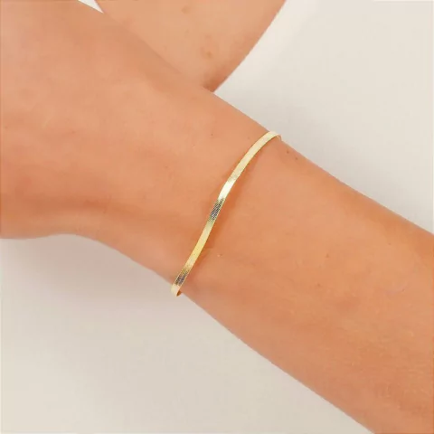 Pulseira Laminada - Banhado Ouro 18k - Antialérgico