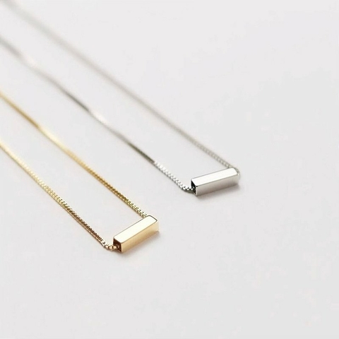 Colar Palito - Banhado Prata 925 - Antialérgico