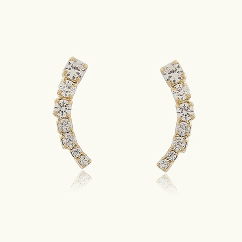 Brinco Komma - Banhado Ouro 18k - Antialérgico