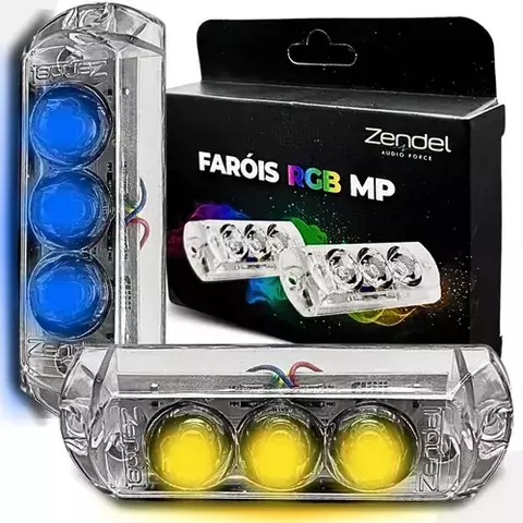 Par de Farol Zendel RGB - comprar online