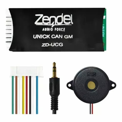 Interface Controle de Volante Zendel Unick Can GM - comprar online