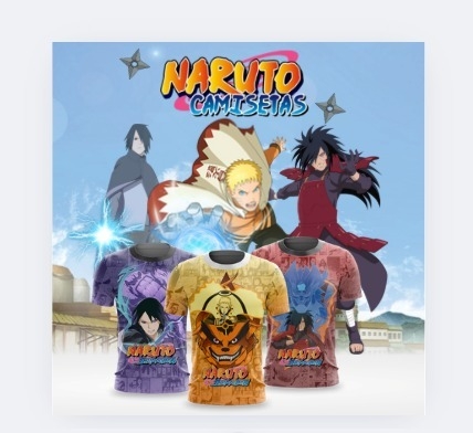 Banner da categoria Camisetas