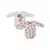Kit 2 Peças Body Bebê Menina Coelhinha Com Flores Upi Uli