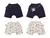 Kit De Bebê Shorts 2 Peças Suedine Edgar