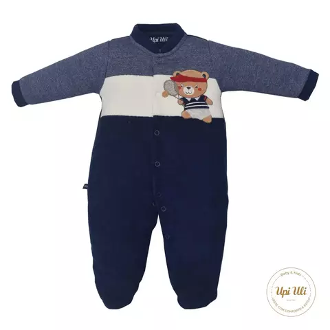 Macacão de Bebê Azul Marinho Lorenzo