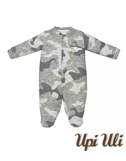 Macacão de bebê Fleece Estampado U. Patrol