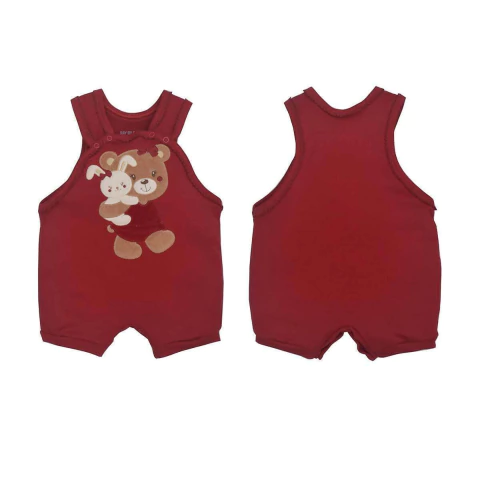 Banho de Sol Bebê Estampa Ursa E Coelha Day By Day Upi Uli