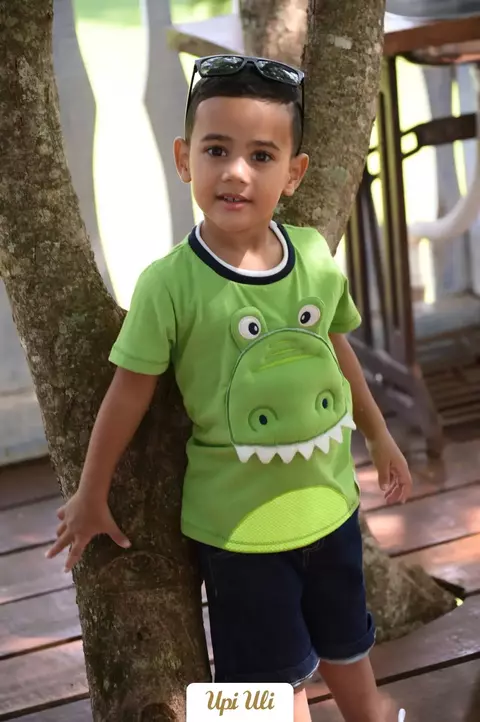 Conjunto Infantil Meia Malha/Jeans Matheus