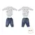 Conjunto De Bebê Body Com Culote Marfim Rafael