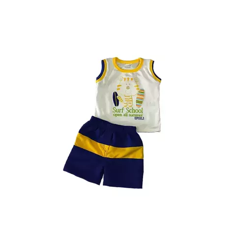 Conjunto De Bebê Regata Marfim School
