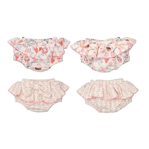 Kit De Bebê Tapa Fralda 2 Peças Ribana Comfort Moni Zenilda