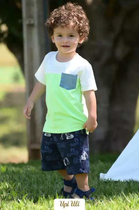 Conjunto Infantil Cotton/Malha Palm/Sport Fleece Lucca