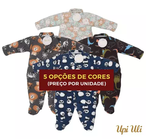 Macação de bebê Microsoft Estampado