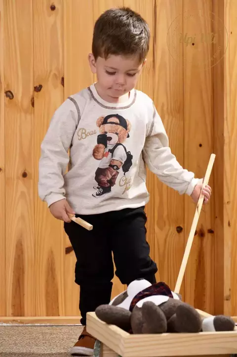 Conjunto De Bebê Marrom Emanuel