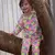 Conjunto Infantil Menina Blusa Calça Colorido Longo Upi Uli