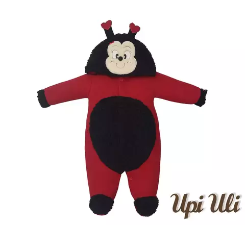 Macacão de bebê Alpaca/Microsoft Joaninha
