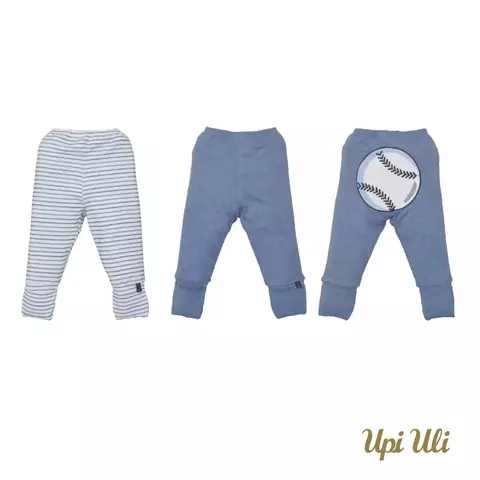 Kit De Bebê Culote 2 Peças Meia Malha/Cotton Rick