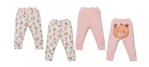 Kit De Bebê Culote 2 Peças Suedine Carolla