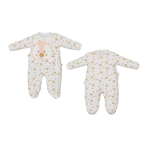 Macacão de bebê Moletom Unissex Duda