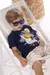 Conjunto Infantil T-Shirt Azul Francisco