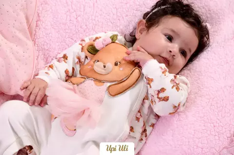 Macacão De Bebê Molecottom Carolla