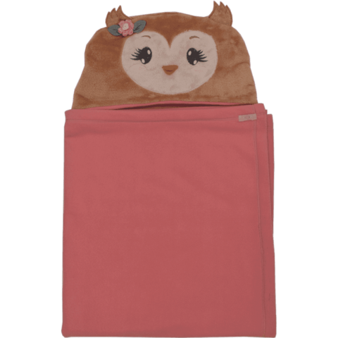 Cobertor Bebê Menina Plush Microsoft Estampado Upi Uli