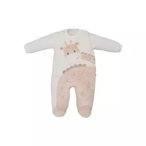 Macacão De Bebê Plush Nuvem/Pelucia Manu